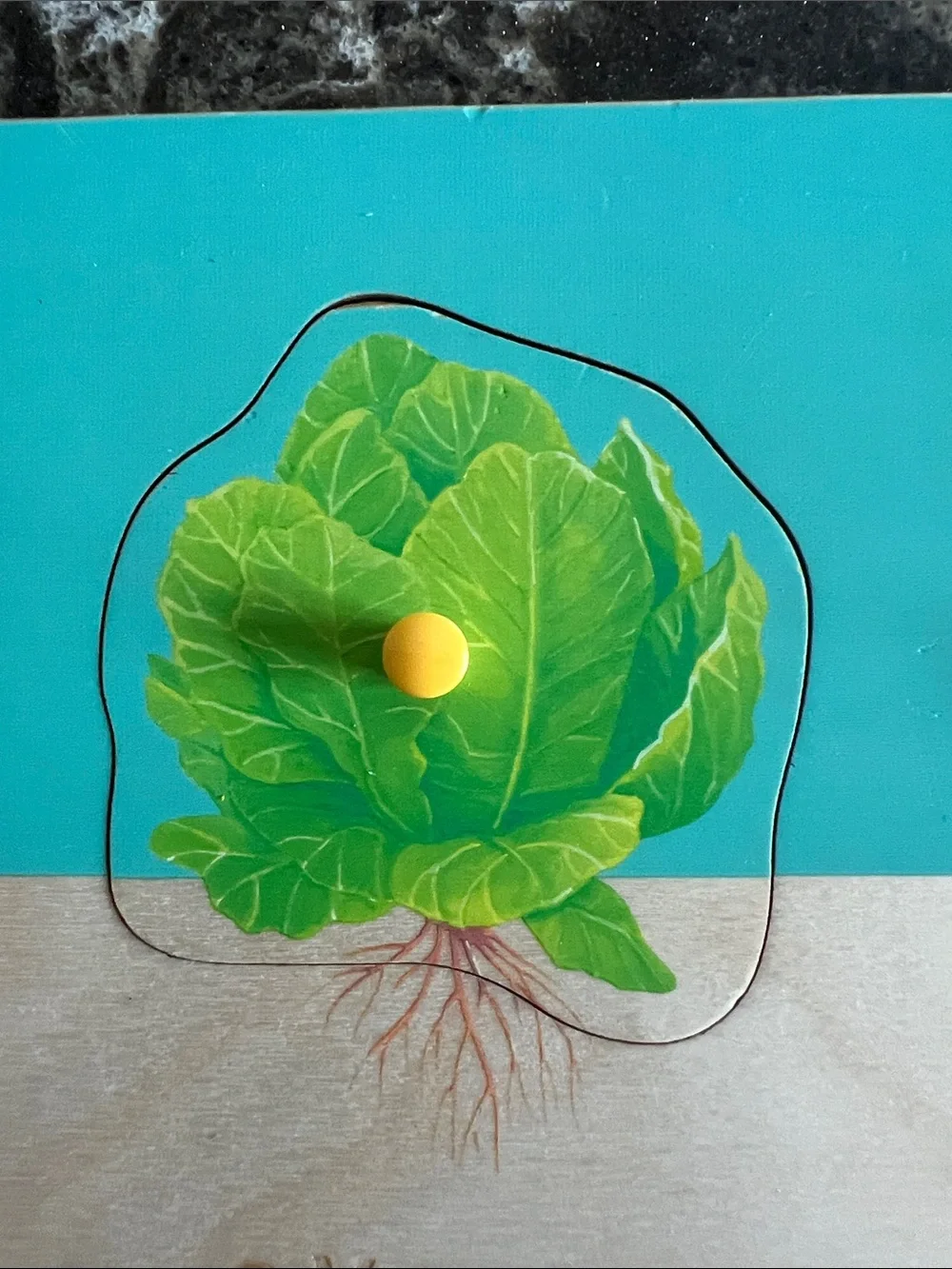 Lovevery Community Garden Wooden Peg Puzzle